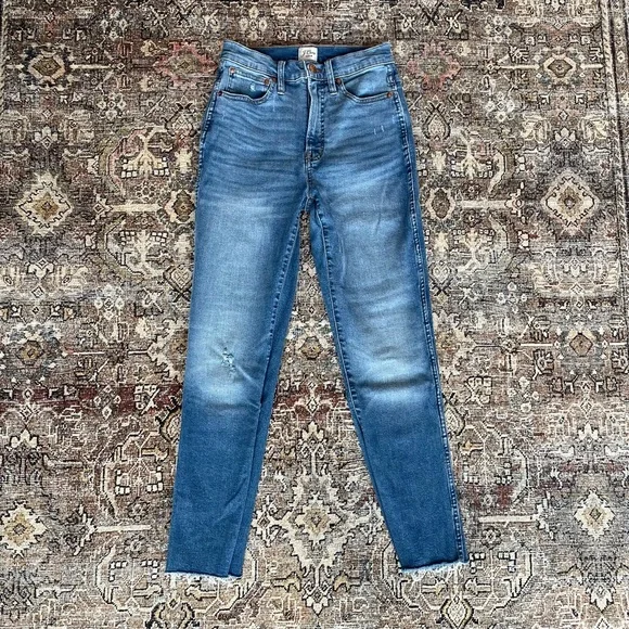 J. Crew High Rise Vintage Straight Jeans - 25 - Picture 2 of 6